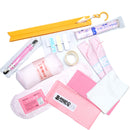 SALE! 13 Items Starters Kimono kitsuke set Japanese kimono dressing items, obi makura, datejime, obi ita,  koshi himo, erishin..