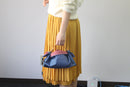 Furoshiki belt(leather) Beige,red,brown