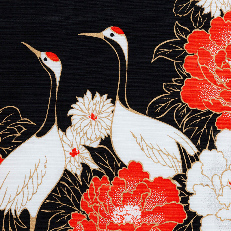 Furoshiki Japanese Traditional Cotton Cloth 50cmX50cm Crane