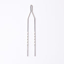 Kanzashi aluminum Hair Pins 3PCS  9.1cm for Handicrafting Tsumami Kanzashi Japanese Hair Ornament