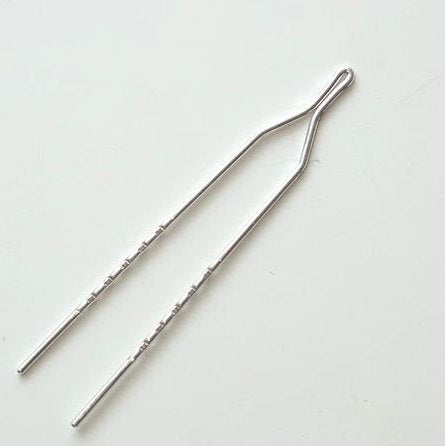 Kanzashi aluminum Hair Pins 3PCS 10.5cm for Handicrafting Tsumami Kanzashi Japanese Hair Ornament