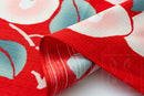 Furoshiki Japanese Traditional Cotton 48cm x 48cm(18.9" x 18.9")white Tsubaki,gift