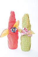 4PCS)DIY kit Tsumamizaiku no Tweezers needed.Hana Iroha Japanese Texile Upcycle Kit