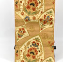 Vintage Obi, Japanese kimono belt, Authentic Silk Obi. flower,black,Rokutsu,422cmX30cm