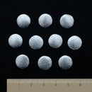 round silver bases 10PCS for tsumami zaiku 30mm,24mm,18mm,16mm,14mm,12mm
