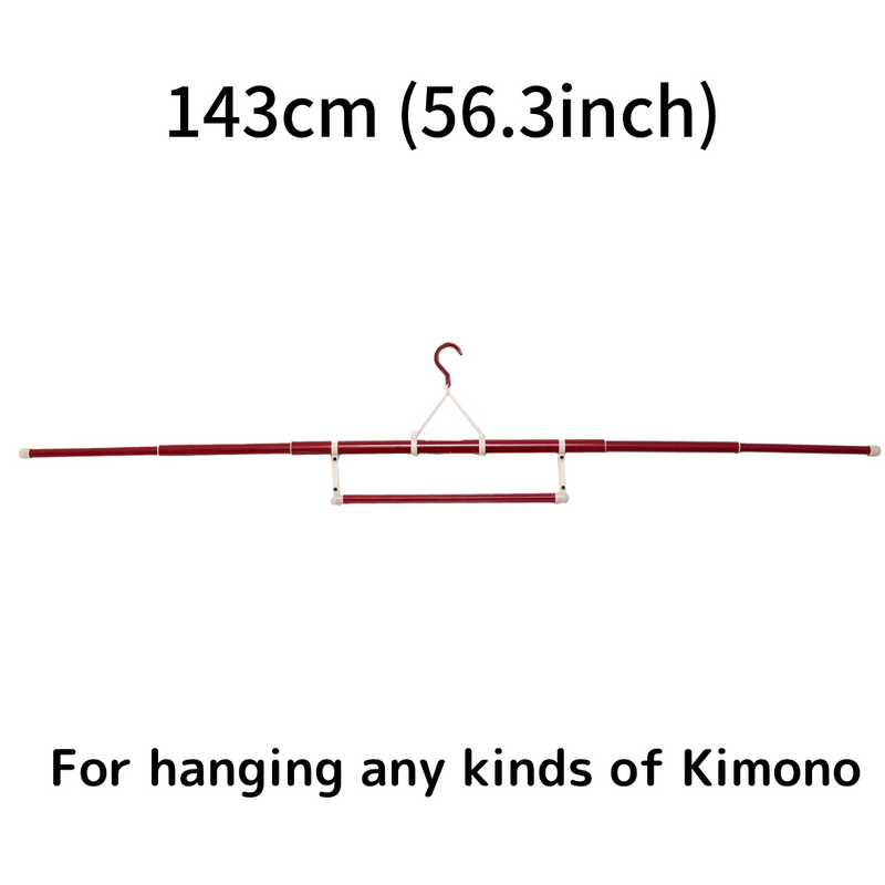 Kimono Hanger/folding hanger space saving  About 143cm (56.3inch)