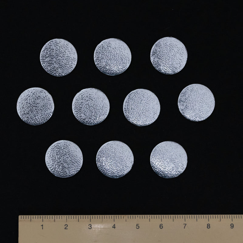 round silver bases 10PCS for tsumami zaiku 30mm,24mm,18mm,16mm,14mm,12mm