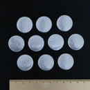round silver bases 10PCS for tsumami zaiku 30mm,24mm,18mm,16mm,14mm,12mm