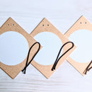 3PCS  paper board for decoration 12X12cm (4.72in X4.72in)