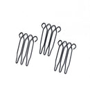 3 PIins/Clip Date-Eri/kasane-eri metal steel 3cm Collar