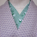 Last Han eri Cotton washable 17x90cm (6" x 35").. bamboo pandai,for kimono,Yukata