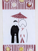 Tenugui Japanese Traditional Cotton Cloth 37x90cm (14" x 35" Hand Dyed-Hareno-hi-Chusen dyeing,fabric,tapestry,Nijiyura brand,Free ship