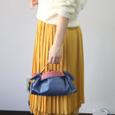 Belt and Reversible two sided/double sided  Furoshiki Japanese Traditional Cotton Cloth 50cm(19.60") Blue turtle shell pattern X Red asanoha