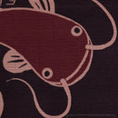 Furoshiki Japanese Traditional Cotton Cloth 50cm x 50cm Cat fish