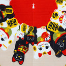 Furoshiki Japanese Traditional Cotton Cloth 50cmX50cm_maneki neko cat