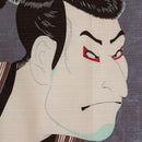 TWO Furoshiki Japanese Traditional Cotton Cloth 50cmX50cm Fujin and Raijin/Toshukai sharaku