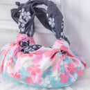 Large Furoshiki Japanese Cotton Cloth colorful sakura  size 107cm(42inch) made in Japan Eco
