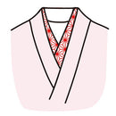 Han eri Cotton washable 17x90cm (6" x 35").. -Ajiro,for kimono,Yukata