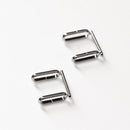 2pcs Obidome converter,obi-dome base for hand-made brooch(SILVER)