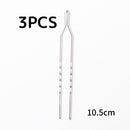 Kanzashi aluminum Hair Pins 3PCS 10.5cm for Handicrafting Tsumami Kanzashi Japanese Hair Ornament