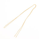 3PCS wire covered with gold / silver thread/gold silver wire for Tsumami kanzashi