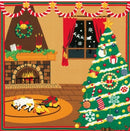 Japanese Wrapping Cloths | Pack of 12 | Furoshiki Cloth | Fabric Wrap | Neko Cat Fabric | Japanese Wall Hanging | Furoshiki Fabric