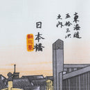 TWO Furoshiki Japanese Traditional Cotton Cloth 50cmX50cm_Asakusa kaminarimon/nihonbashi