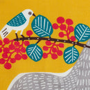 TWO 20" kata kata Furoshiki Bear Blue yellow