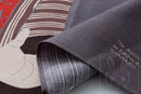 TWO Furoshiki Japanese Traditional Cotton Cloth 50cmX50cm Fujin and Raijin/Toshukai sharaku