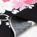 Large Furoshiki Japanese Cotton Cloth colorful sakura  size 107cm(42inch) made in Japan Eco