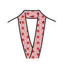 Han eri Cotton washable 17x90cm (6" x 35").. -Ajiro,for kimono,Yukata