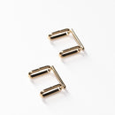 Obidome converter,2 pcs obi-dome base for hand-made brooch(SILVER)