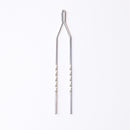 Kanzashi aluminum Hair Pins 3PCS 10.5cm for Handicrafting Tsumami Kanzashi Japanese Hair Ornament