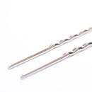 Kanzashi aluminum Hair Pins 3PCS 10.5cm for Handicrafting Tsumami Kanzashi Japanese Hair Ornament