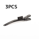 alligator metal  hair clips/3pcs  for Kanzashi