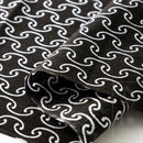 Tenugui Japanese Traditional Cotton towel 35x90cm (13" x 35").. -kantsunagi black