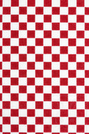 Tenugui Japanese Traditional Cotton towel Cloth 35x90cm (13" x 35").. -ichimatsu red