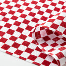 Tenugui Japanese Traditional Cotton towel Cloth 35x90cm (13" x 35").. -ichimatsu red