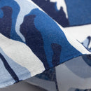 Manekineko_cat neko wave fuji,tenugui, japanese tenugui, japanese towel 35x90cm (13" x 35")