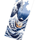 Manekineko_cat neko wave fuji,tenugui, japanese tenugui, japanese towel 35x90cm (13" x 35")