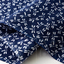 Tenugui Japanese Traditional Cotton towel 35x90cm (13" x 35").. -dragonfly blue