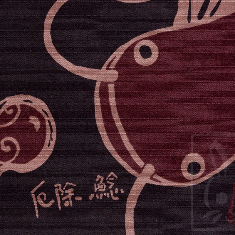 Furoshiki Japanese Traditional Cotton Cloth 50cm x 50cm Cat fish