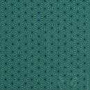 Reversible two sided/double sided Furoshiki Japanese Traditional Cotton Cloth 50cmX50cm Red wave X Green Asanoha