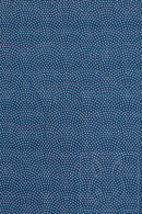 Reversible two sided/double sided  Furoshiki Japanese Traditional Cotton Cloth 50cmX50cm Blue wave X Red Asanoha