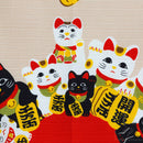 Furoshiki Japanese Traditional Cotton Cloth 50cmX50cm_maneki neko cat