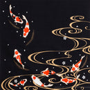 Furoshiki Japanese Traditional Cotton Cloth 50cmX50cm Carp(Nisiki-goi)