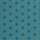 Reversible two sided/double sided Furoshiki 50X50cmJapanese Traditional Polyester Cloth  Green AsanohaXRed